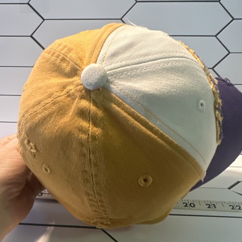 TOW LSU Tigers Rare Vintage Sample Hat Distressed Louisiana State University - Picture 6 of 14
