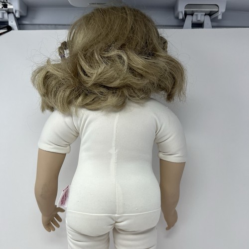 My Twinn Doll 23" with Freckles white body blonde hair gray eyes Poseable - Picture 9 of 24