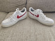 Nike Men's Air Force 1 Low '07 White Leather Shoes Sneakers 315122-111 Size 9