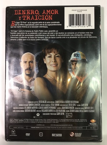El Capo DVD Parts One & Two (El Final) 10-Discs Total, Sealed - Picture 5 of 12