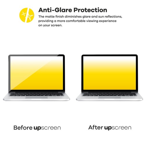 upscreen Anti Glare Screen Protector for HP Elite x2 G8 Reflection Shield Matte - Photo 7/10