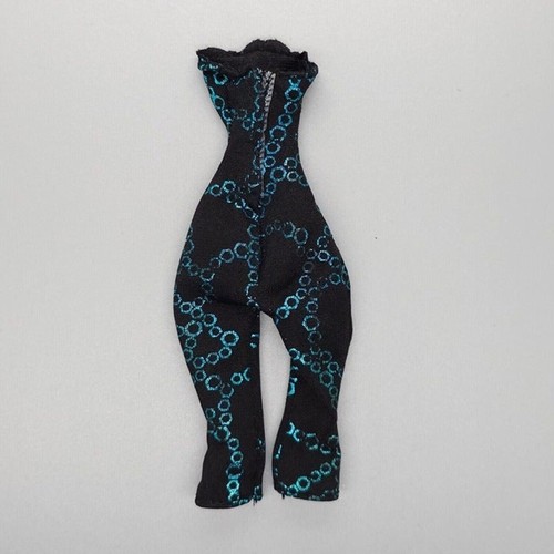 Monster High Doll Frankie Stein Ghouls Rule Unitard Body Suit Outfit - Picture 3 of 3
