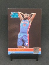 2010-11 Donruss Greg Monroe Rookie Detroit Pistons #234