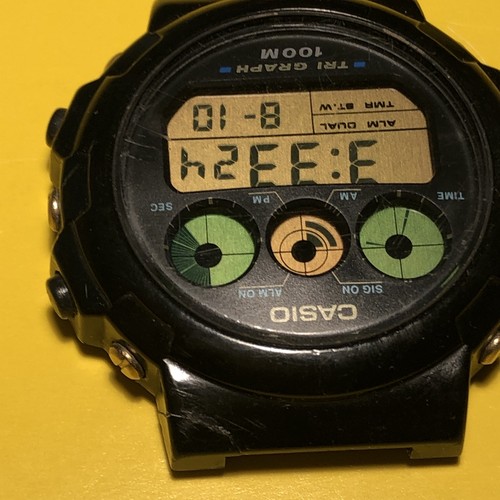 Casio Tri-Graph TGW-10 Digital Watch LCD Display Module 827 , Korea - Picture 13 of 23