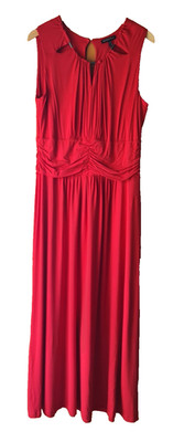 APART Maxikleid rot Gr. 42, 1x getragen