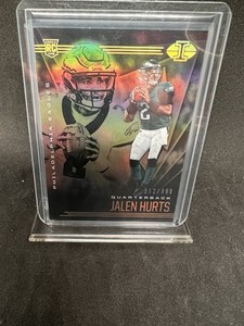 2020 Panini Illusions - Jalen Hurts #11 Trophy Collection Bronze /499 (RC)