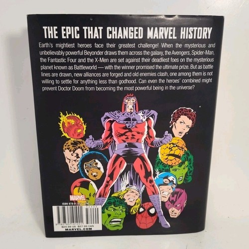 Libro Marvel Super Heroes Secret Wars Alex Irvine 1ª Edición 2015 Tapa Dura Raro - Imagen 2 de 9