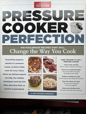 #ad #ad Pressure Cooker Perfection Change the Way You Cook by America#x27;s Test Kitchen $6.90