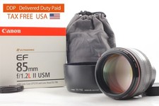 Duty-Free US【A MINT in BOX】Canon EF 85mm F/1.2 L II USM Portrait Lens From JAPAN