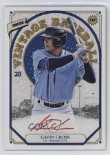 2023 Onyx Vintage Auto Red Ink /25 Gavin Cross #VAGC Auto
