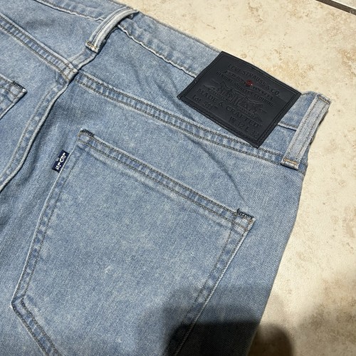 Levi's 511 Slim Made & Crafted Mens Size 32x32 Light Blue Jeans Made In Japan - Picture 7 of 10