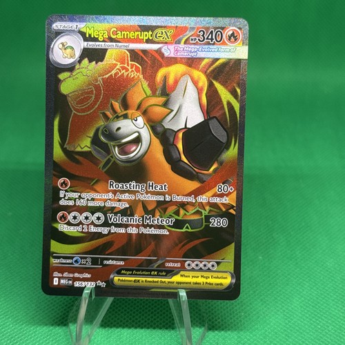 Mega Camerupt ex - 156/132 ME01: Mega Evolution Ultra Rare M/NM