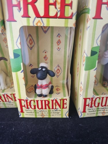 Vintage Typhoo Tee Werbe Wallace und Gromit Konvolut 4 Resin Figuren - Bild 3 von 5