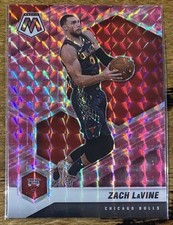 Zach Lavine 2020-21 Panini Mosaic Pink Camo Prizm