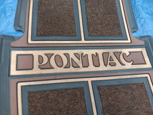 Old School Vintage Brown Pontiac Floor Mats - Foto 5 di 11