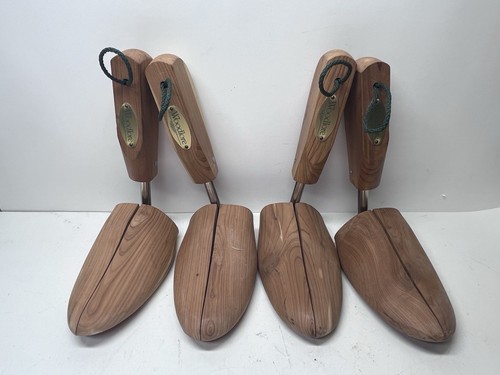 Woodlore Split Toe Adjustable Shoe Tree Wooden Cedar Forms Unisex Size 12 - Picture 2 of 7