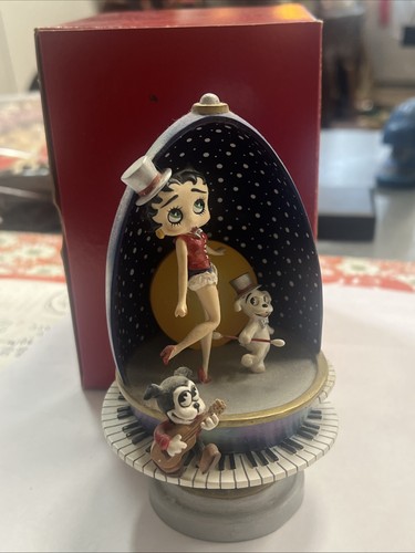 Betty Boop "BOOPIN THE NIGHT AWAY" Edizione Limitata 1999 by the Danbury Mint