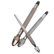 3PC Precision Hand Drill Set for Watches - Anti-Rust Alloy Tools for Repair