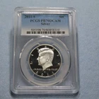 2011 S PCGS PR70DCAM SILVER PROOF KENNEDY HALF DOLLAR COIN. 50 CENT