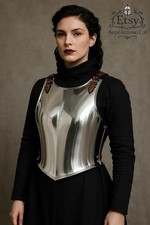 Medieval Lady Knight Steel Classic Cuirass - Knights Breastplate Female Armor