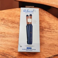 Conair Undound Cordless Petite 3/4" Ceramic Multi-Styler Blue/Rose Gold 