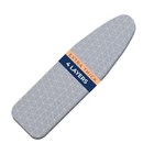 Happhom 13 x 43 Ironing Board Cover and Pad Extra Thick Heavy Duty Padded wit...