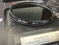 Lee Filter 100 system Polarizer  PL-L-  105mm, excellent condition