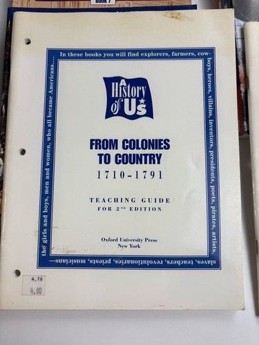A History Of Us 2ème édition par Joy Hakim set complet comprenant guides pédagogiques - Photo 8/12