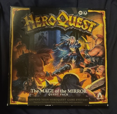 BRAND NEW HERO QUEST THE MAGE OF THE MIRROR QUEST PACK