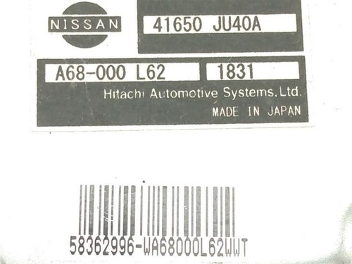08-13 Infiniti G37 Coupe AWD Transfer Case Computer Control Module 41650 JU40A - Foto 2 di 8