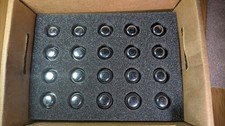 Genuine OEM Mazda Chrome Lug Nut Set Of 20  B002-37-160 Fits 1986 - 2025