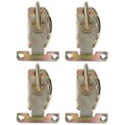  2 Count Table Leaves Latch Locks Zinc Alloy Buckle Connectors Buckles