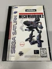 Mechwarrior 2 (Sega Saturn, 1997) Complete Mint w/ Manual and Registration Card