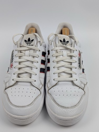 Adidas Continental 80 Turnschuhe Uk Größe 11 Herren Schuhe Leder Sneaker FL183984GC - Bild 3 von 9
