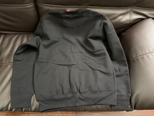 MAGLIONE GIROCOLLO SUPREMO FAMOSO IN TUTTO IL MONDO MEDIUM FW18SW44 NERO ~NUOVO~ - Foto 5 di 10