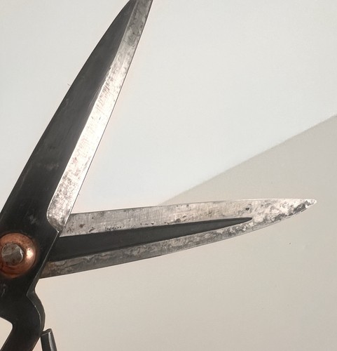 Bonsai Pruning Shears Scissors Spear Chinese Black Gardening Vintage 8 1/4” - Picture 9 of 11