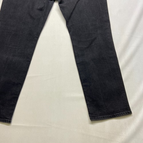 Pantalones de mezclilla atléticos Levi's 541 para hombre 36x30 negros elásticos tiro medio 5 bolsillos - Imagen 2 de 14