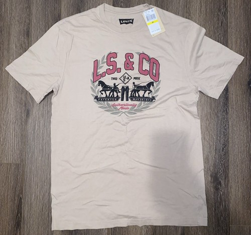 Levi’s Herren T-Shirt, Herren Medium, hellbraun, neu mit Etikett - Bild 2 von 3