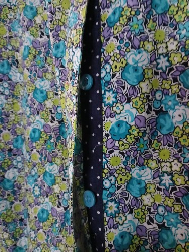 Caribbean Joe Womens Size XL Multicolor Floral Print Long Sleeve Button Up Shirt - Picture 5 of 7