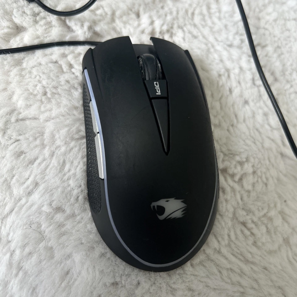 iBuyPower Zeus E2 Wired Gaming Mouse Black/Multicolor Working  - Image 2 of 4