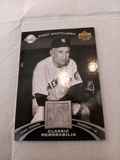 2007 Sweet Spot Classic Casey Stengel Jersey Card Yankees #CM-CS see pics
