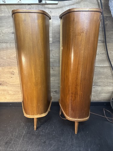 Vintage MCM Grundig Raumklang Box Lautsprecher - vollständig getestet, wie abgebildet - Bild 10 von 23