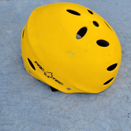 Pro-Tec Ace Wasserhelm Large 57-58cm gelb EN 1385 Kajak Wakeboard Surf SUP - Bild 2 von 4