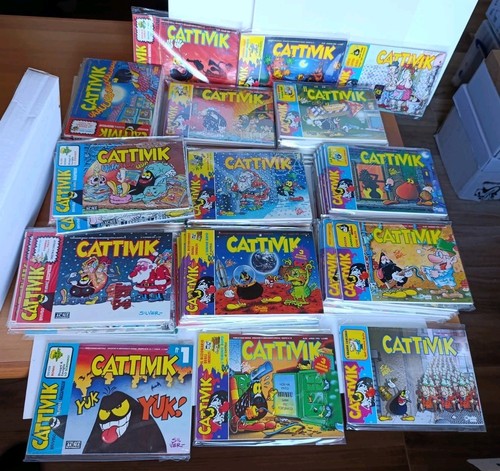 CATTIVIK Complete Sequence Original Books 1 to 90 Editions Acme Black Spot - Picture 2 of 7