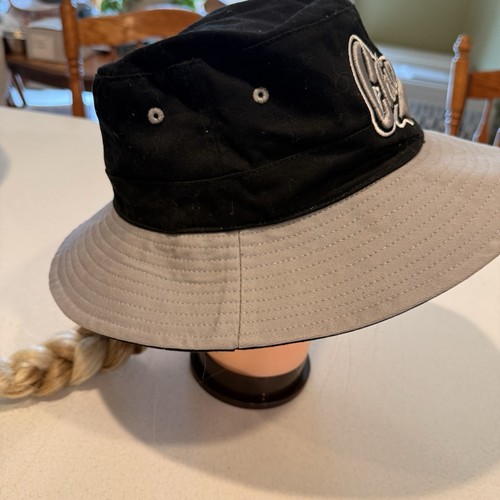 Chicago C Colors Bucket Hat Black / White/ Gray M/L - Picture 5 of 8