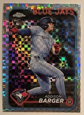 2024 Topps Chrome Update Series #USC159 - Addison Barger X-Fractor (RC) Rookie