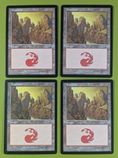 Mountain (344) x4 Mercadian Masques 4x Playset Magic the Gathering MTG
