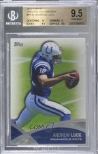 2012 Topps Prolific Playmakers Andrew Luck #PP-AL BGS 9.5 GEM MINT Rookie RC