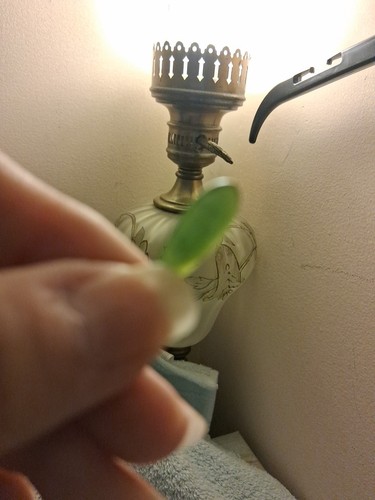 Jade Earring Enhancer/Pendant - Picture 3 of 3