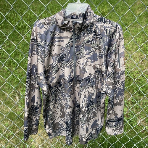 Sitka Core Lightweight Zip T Long Sleeve Base Layer Men's 2XL Open Country
